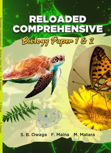 Cover of the book titled Reloaded Comprehensive, Biology Paper 1 & 2 by S. B. Owaga, F. Maina, M. Matara
