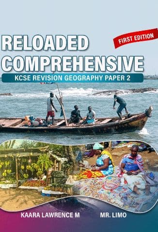 Cover of the book titled Reloaded Comprehensive, Geography Paper 2 by Kaara Lawrence & Mr. Limo